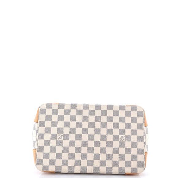 Louis Vuitton Damier Azur Hampstead MM Tote  Comes with  (COA) ✨ - Picture 6 of 15